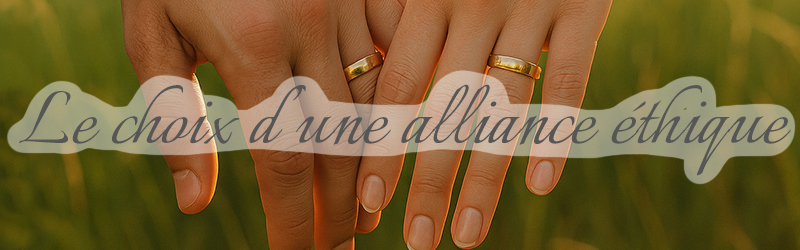 Comment bien choisir son alliance pour un mariage éco-responsable