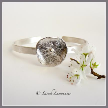 Bracelet de créateur argent précieux